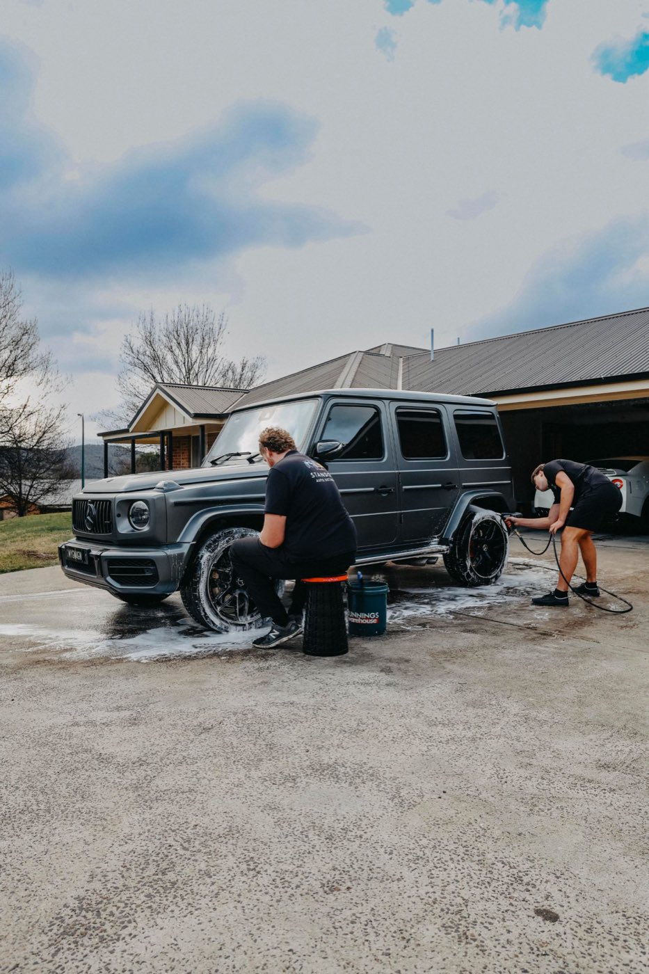 Mobile car detailing in Bathurst — vehicle detailed at a customer's home